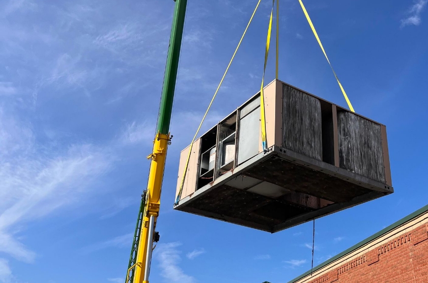 location de grue pour Longueuil