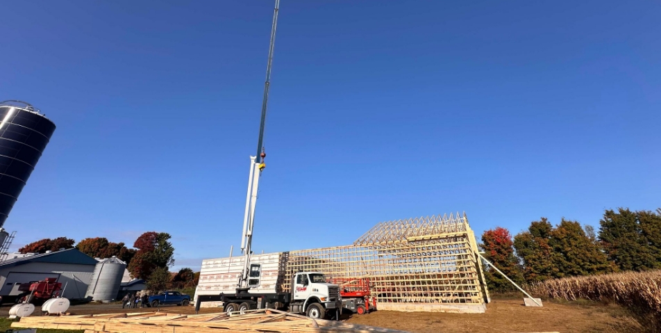 location de boom truck pour la Rive-sud